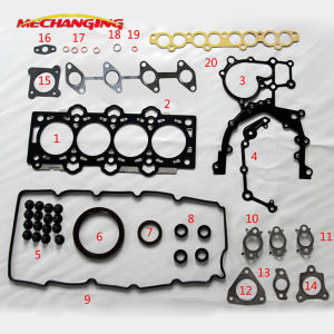 D4FA สำหรับ KIA RIO PRIDE CERATO Hyundai GETZ 1.5 ชุดเครื่องยนต์เต็มชุด ปะเก็นเครื่องยนต์ 51033200