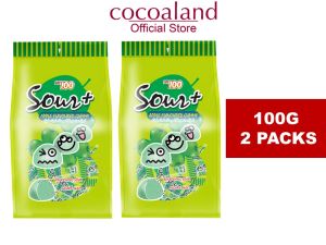 Lot 100 Sour + Gummy Apple 100gx 2 packs