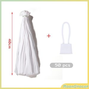 M.Grocer. 50pcs Mesh Storage Bags Egg Packaging Bag Reusable Net Bags Storage Fruits Seafood