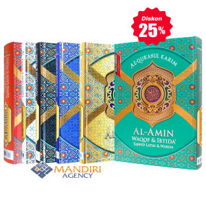 Al-Quran AL-AMIN A5 HC Waqaf Ibtida Tajwid Latin Warna