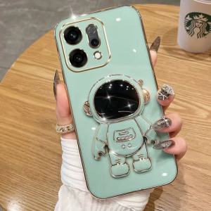 เคสโทรศัพท์สำหรับ  OPPO RENO15Pro  14  เคสกล้องหรูหรานิ่ม เคสฝาหลัง เคส ขาตั้ง นักบิน อวกาศ เคสกันกระแทกเคสมือถือ เคส น่ารัก