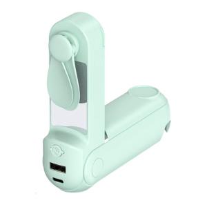 Quạt nhỏ có thể sạc lại với tốc độ gió mạnh xây dựng trong ánh sáng và giá để điện thoại thích hợp để làm mát không gian nhỏ