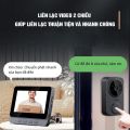 Chuông cửa không dây, Chuông cửa Camera S16 đàm thoại 2 chiều, lưu hình ảnh, video khách bấm chuông. 