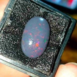 Batu Kalimaya Black Opal Solid Asli Banten Dimensi Ideal Medium