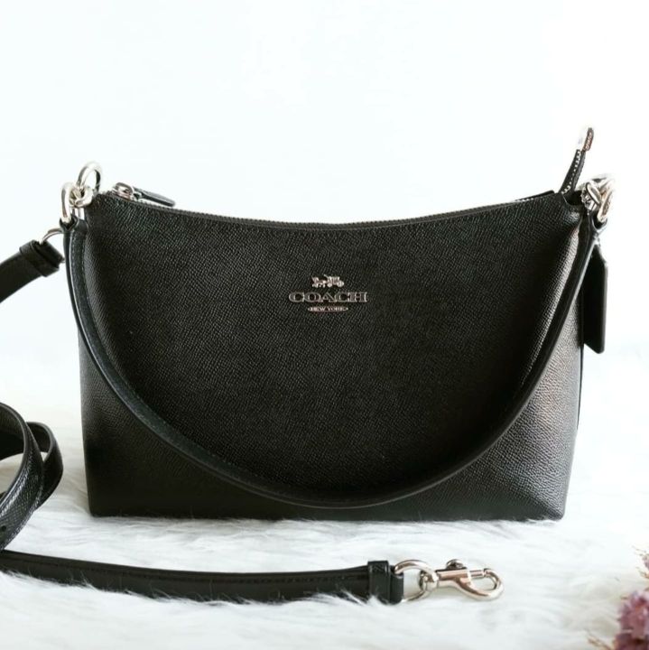 Guaranteed Authentic Coach Lewis Shoulder Bag F80058 Black Lazada PH