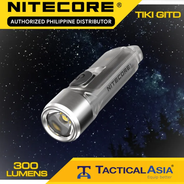 Nitecore GITD Schlüsselanhänger 300 Lumen