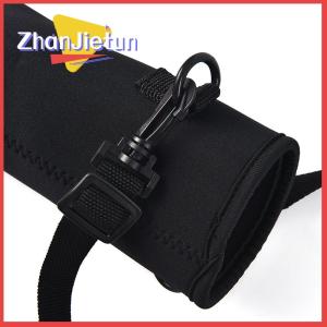 zhanjietun กระเป๋าใส่ขวดน้ำทำจากนีโอพรีนแบบ1x ที่ใส่ถ้วยหุ้มฉนวนพร้อมสายคล้อง