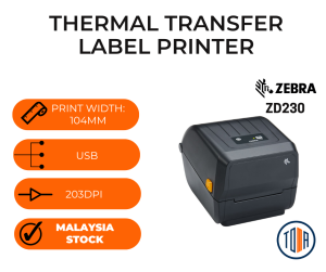 Zebra ZD230 ZD888 Desktop Barcode Label Printer