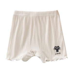 Kids High Quality Safety Plain Short Pants Summer Shorts Lace Panties Underwear Leggings for Girls 2-12 Years Old