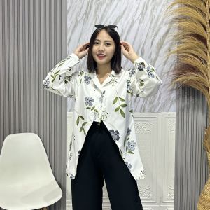 BRIEE FASHION - SOFELLY BLOUSE LONGSLEEVE SIMPLE OUTFIT / KEMEJA WANITA KEKINIAN -PN