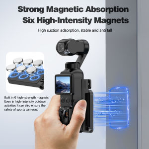 Magnetic Mount for DJI OSMO POCKET 4P Adapter Clamp Magnet Suction Case