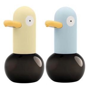 LUCHY WATCHES Large Capacity Foam Soap Dispenser Automatic Rechargeable Hand Soap Dispenser Portable Duck Shape Induction Soap Dispenser For Bathroom Kitchen