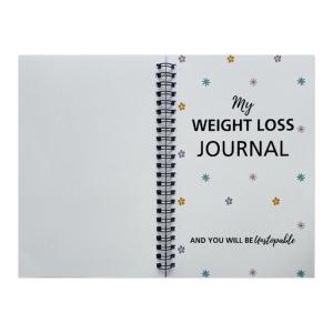 Fitness Goal Tracking Notebook Weight Loss Journal Weekly Exercise Planner Diet Monitoring Journal for Gym Fitness Lover