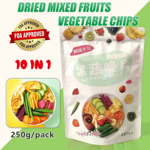 Fruit Vegetable chips 10IN1 Dried Mixed Fruits and Veggies Assorted veggies Crispy Healthy Snacks