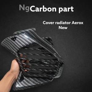 Cover Radiator Yamaha Aerox New Original Carbon