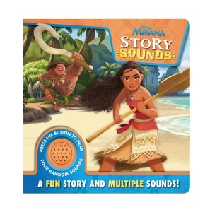 Disney Princess Moana Sound Book for Kids with Fun Bedtime Story & Multiple Sounds
