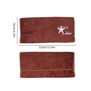 Crical Billiard cue Towel Deep Cleaning 100% Cotton Black 8-Ball Pool Cue Clean Towel Cue Cloth Billiard Accessories