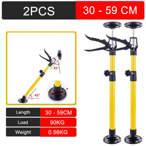 Multi-Functional Telescoping Ceiling Support Lifter for Cabinets and Doors Home Improvement & Installation Tool 295cm Length