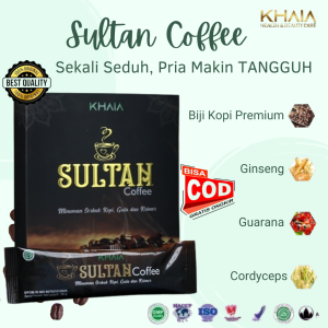 Khaia Sultan Coffee | Kopi Stamina Pria | Kopi Sultan Tanpa Efek Samping Aman BPOM