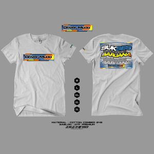 Kaos DRIVER MUDA (Sukses Tak Harus Sarjana) by MarkasKaos.id / Kaos Kata Kata / Kaos Sopir Driver / Kaos Distro Premium / Kaos Pekerja Keras / Kaos Profesi Keren / Kaos Pria Wanita / Kaos Cotton Combed 24s