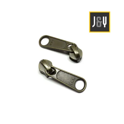 ZIPPER HEAD KEPALA RESLETING TAS YKK NO 5 MODEL LAMA PER 100 PCS