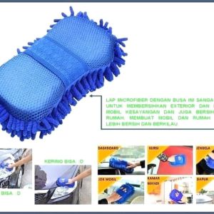 Busa Cendol Microfiber Cuci Mobil Motor Dapur Serbaguna