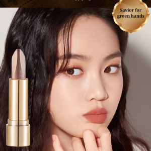 Pearlescent Eyeshadow Twocolor Eyeshadow Eye Makeup Apply Fashion Eyeshadow Stick White and Atmospheric