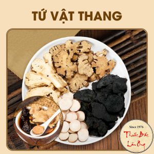 Tứ vật thang (Đương quy bạch thược xuyên khung thục địa bồi bổ tăng cường khí huyết) - Thuốc Bắc Lãn Ông