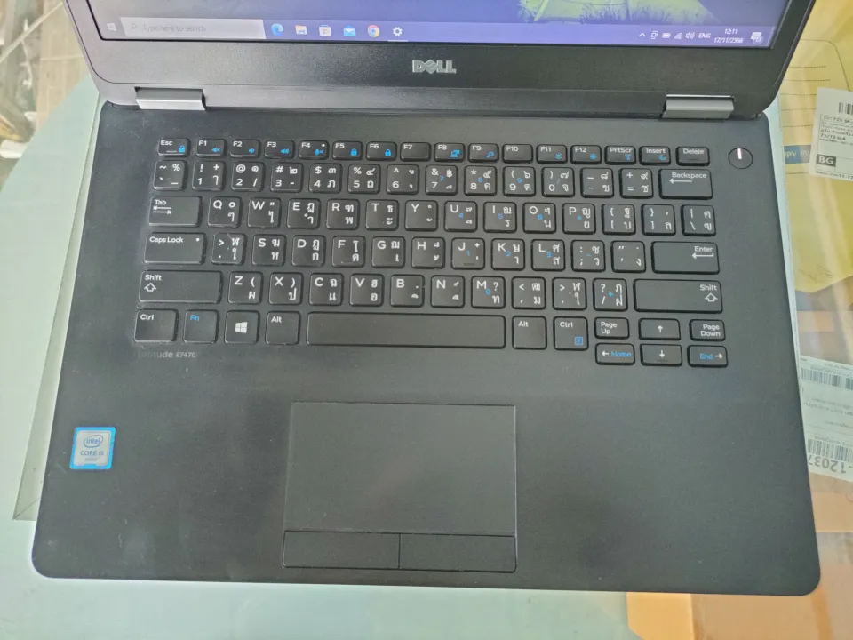 โน๊ตบุ๊คมือสองยี่ห้อ Dell latitude E7470 จอ 14