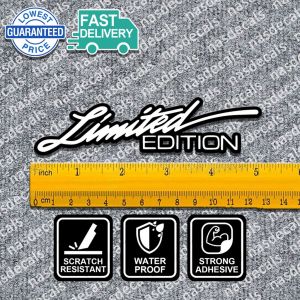 Stickers Waterproof LIMITED EDITION Motor Accessories Stickers for Motorcycle Sticker Hologram Honda Vinyl Stiker Decals