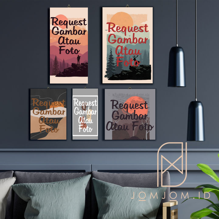 Hiasan Dinding / Dekorasi Rumah / desain/ foto /gambar Request Foto