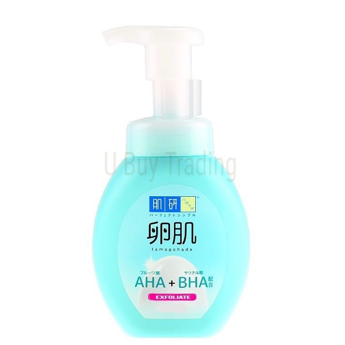 Hada Labo AHA+BHA Exfoliating Foaming Wash 160ml (Exp 2025) | Lazada