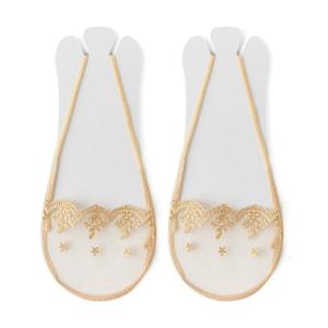 Fashion Sheer Flower Lace No Show Socks Nonslip Slingback Design Low Cut Socks For Ladies Shoe Office Casual Hosiery