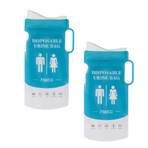 【SG Stock】750ml Travel Portable Disposable Car Urine Bags Camping Pee Bags Travel Emergency Urinal Bag