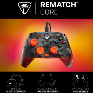 Turtle Beach Rematch Core Wired Controller Compatible with Xbox Series X|S Xbox One Windows PCs