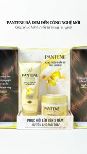 Pantene - Kem Mặt Nạ Ủ Tóc Giúp Cho Tóc Mềm Mượt Nuôi Dưỡng Tóc Bị Khô Sơ - Hỗ trợ dưỡng tóc mềm mại hằng ngày  Giúp tóc dễ chải và hạn chế rối tóc  Hỗ trợ duy trì độ ẩm cho tóc  Giúp tóc trông mượt mà hơn
