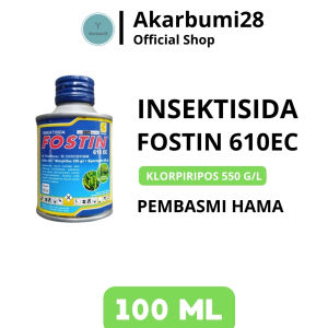 FOSTIN 610EC 100 ML INSEKTISIDA PEMBASMI HAMA ULAT GAYAK & WALANG SANGIT