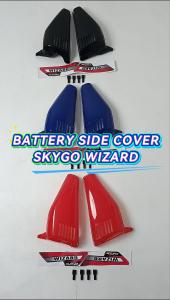 1 PAIR SKYGO WIZARD SIDE COVER WITH STICKER MOTORCYCLE ACCESSORIES