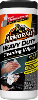 Armorall Heavy Duty Car Cleaning Wipes - 25pcs