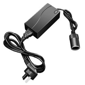 Bộ đổi nguồn 220v sang 12v adapter 220v sang 12v loại cắm tẩu dùng trong gia đình cho máy bơm lốp hút bụi v..v