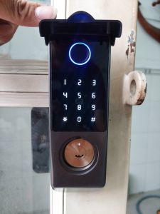 Khóa cửa 1 mặt vân tay - thẻ từ SG-401W