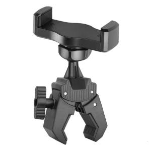 Flexible Smartphone Owner For Three Wheeled Car Display Mounting 4-7inch Device Support Against Slip Rubberized Grip Permanent Plastic Building