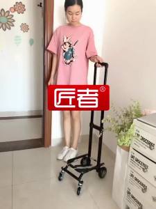 Goods Trolley Prestar Trolley Heavy Duty Hand Prestar Trolley Moisture-Proof Waterproof Anti-Rust Hand Buggy Foldable Hand Truck Loading Trolley