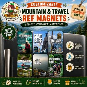 Ship Agad! Ref Magnet Fridge Magnet Customized Ref Magnet Travel Souvenir Waterproof Aesthetic