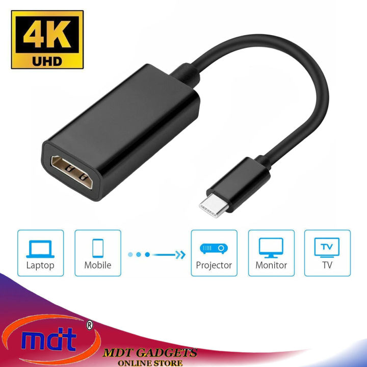 Adattatore MHL USB-C A HDMI, Cavo AV Per Smartphone E Tablet Android, Full HD 1080p