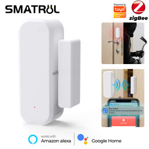 SMATRUL Tuya zigbee Smart Door Sensor MINI Window Sensor Door and Windows Sensor Open/Closed Detectors Smart home For Alexa Google Home