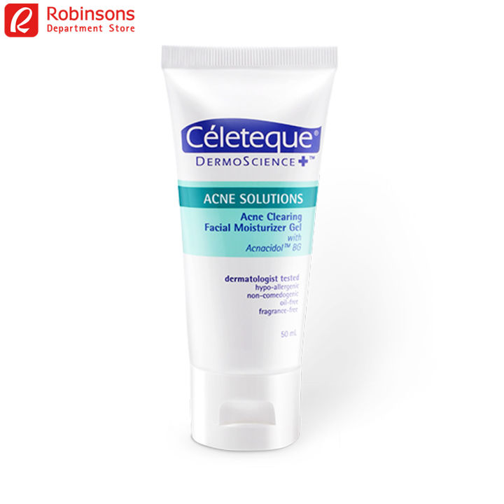 Celeteque Acne Clearing Facial Moisturizer Gel 50ml Lazada PH