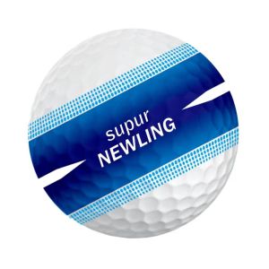 BLACKON Ba lớp Bóng Golf Xanh da trời Nhắm 360 ° Bóng Golf ba lớp Phụ kiện chơi gôn Màu tím Bóng Golf đường dài siêu Cuộc thi chuyên nghiệp