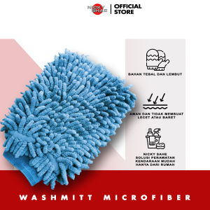 Nicky Shae - Washmitt Microfiber Sarung Tangan Cendol Chenille Microfiber Wipe Car Cuci Mobil Motor