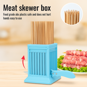 BBQ Skewer Tool Home Meat Skewer Multipurpose Skewer Barbecue Tools Lamb Skewer Meat Threader